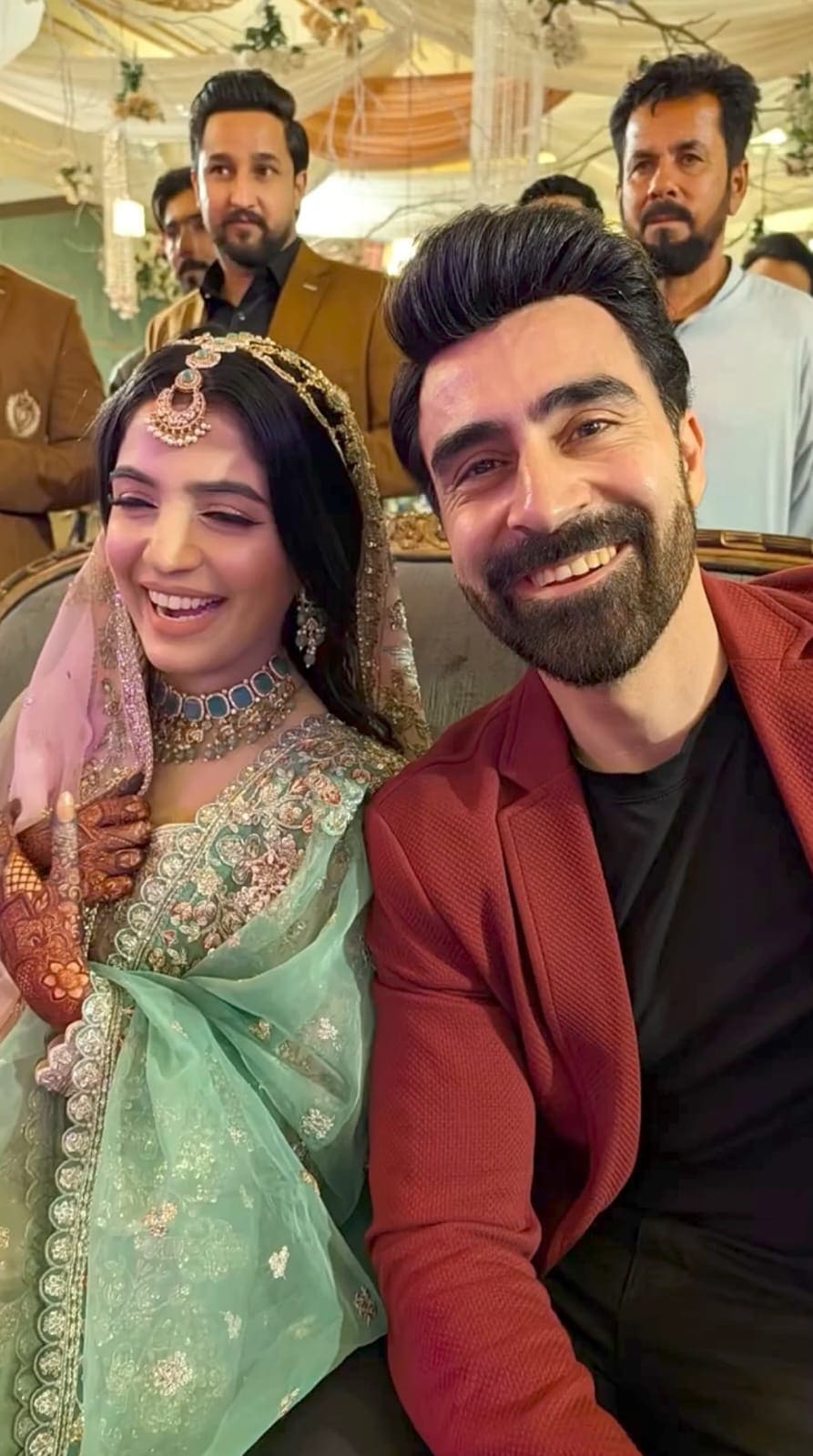Laiba Khan Star-Studded Mehndi Pictures
