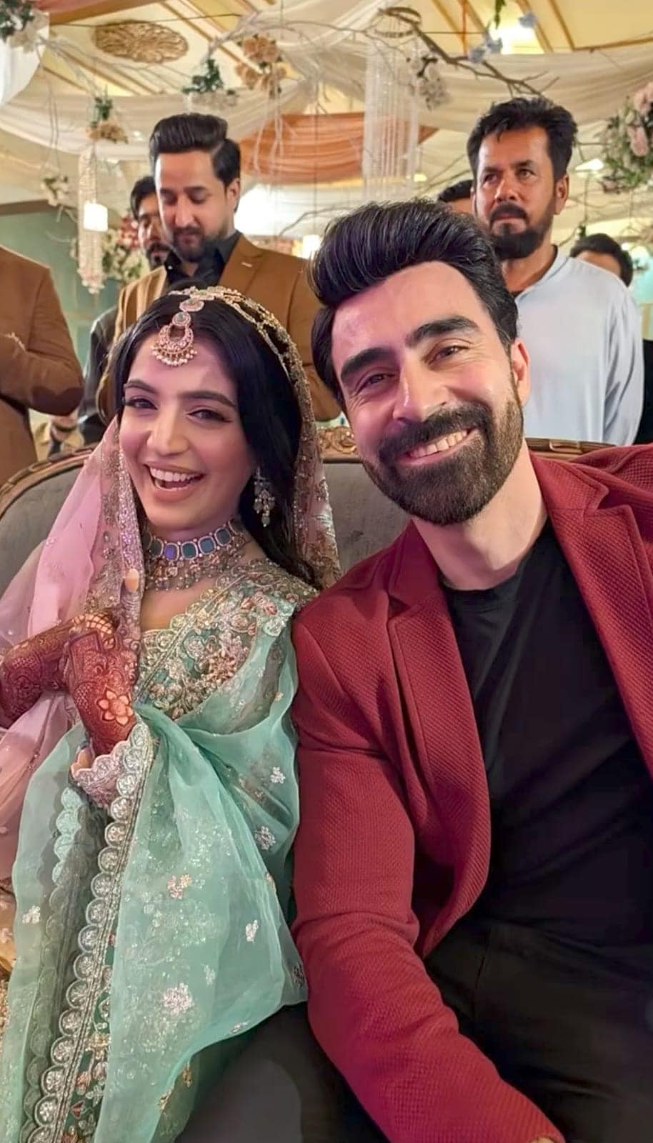 Laiba Khan Star-Studded Mehndi Pictures