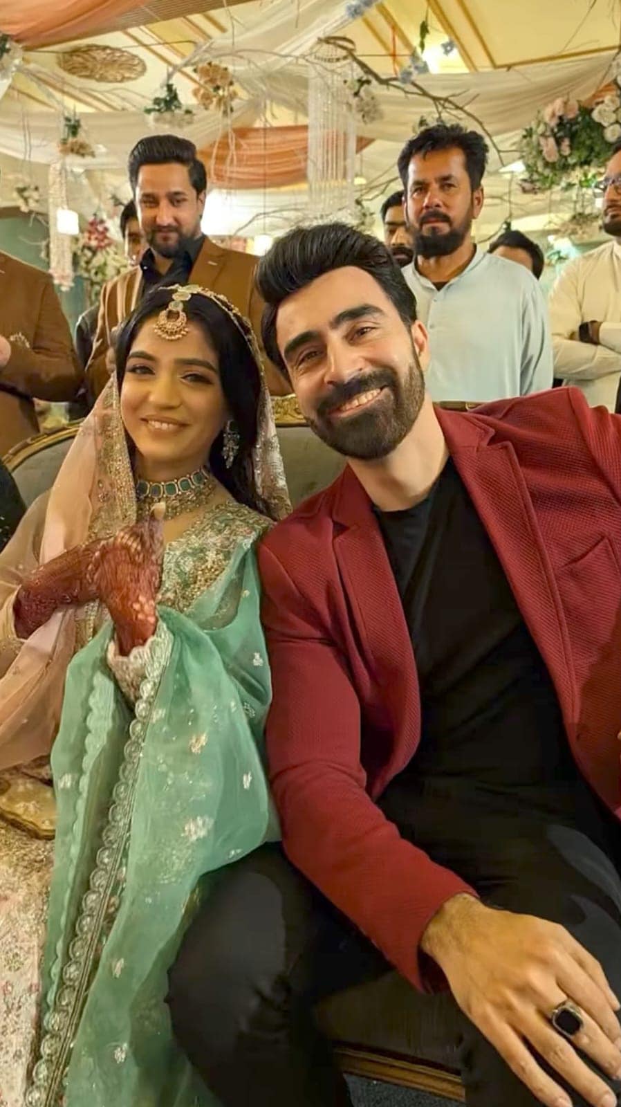 Laiba Khan Star-Studded Mehndi Pictures
