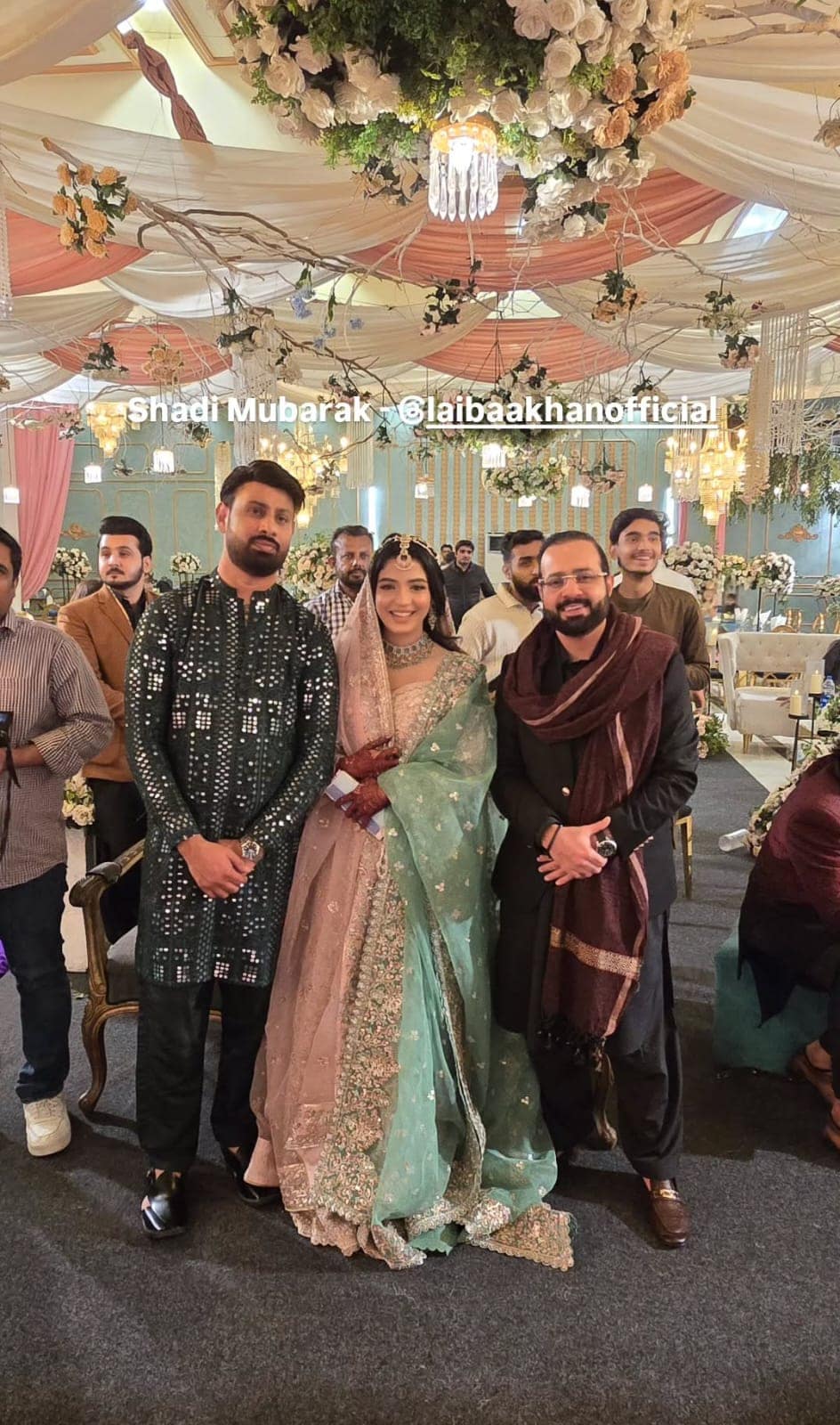 Laiba Khan Star-Studded Mehndi Pictures