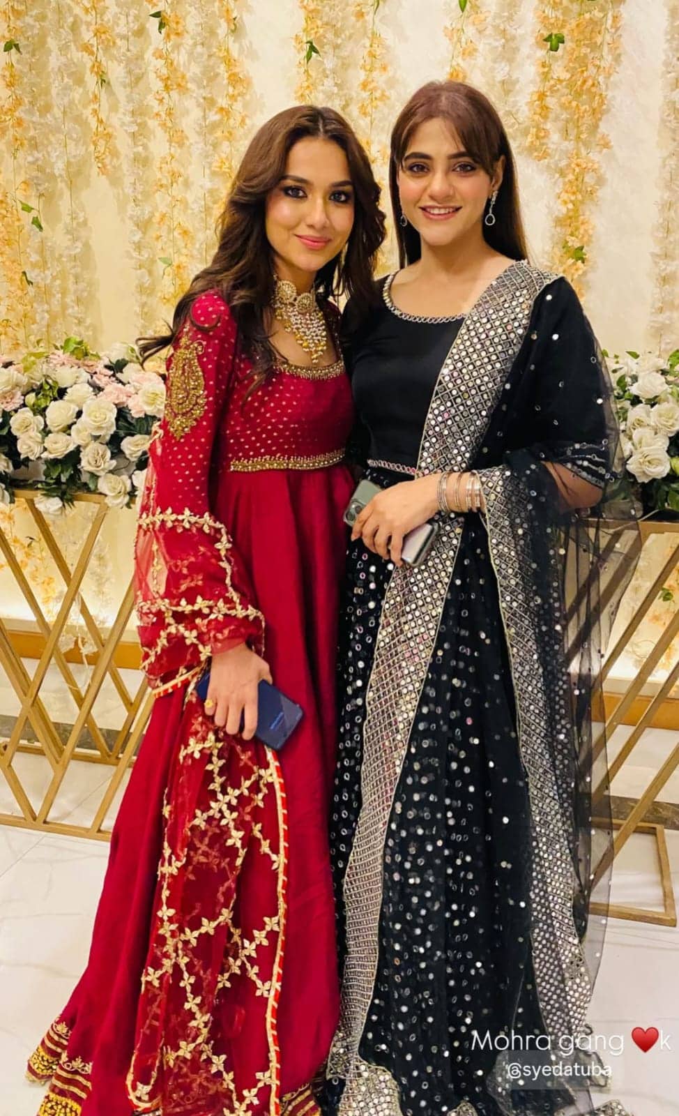 Laiba Khan Star-Studded Mehndi Pictures