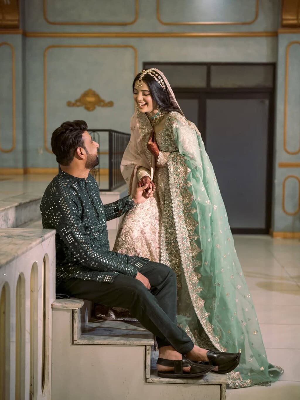 Laiba Khan Star-Studded Mehndi Pictures