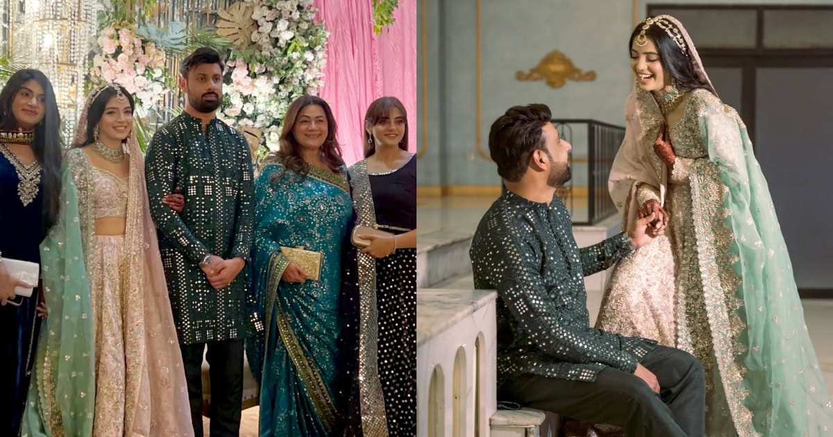 Laiba Khan Star-Studded Mehndi Pictures