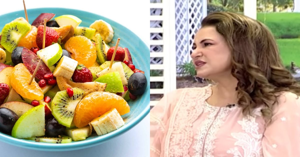 Saba Faisal Fruit Chaat Routine Stirs Debate