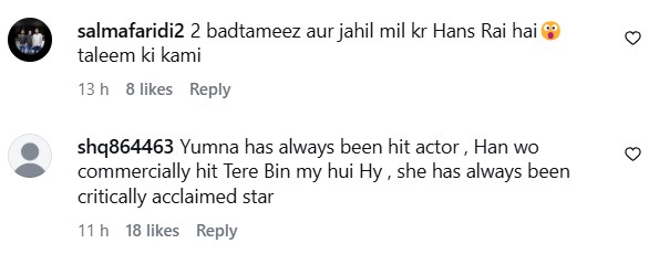 Javeria Saud Trolls Yumna Zaidi – Yumna’s Strong Response