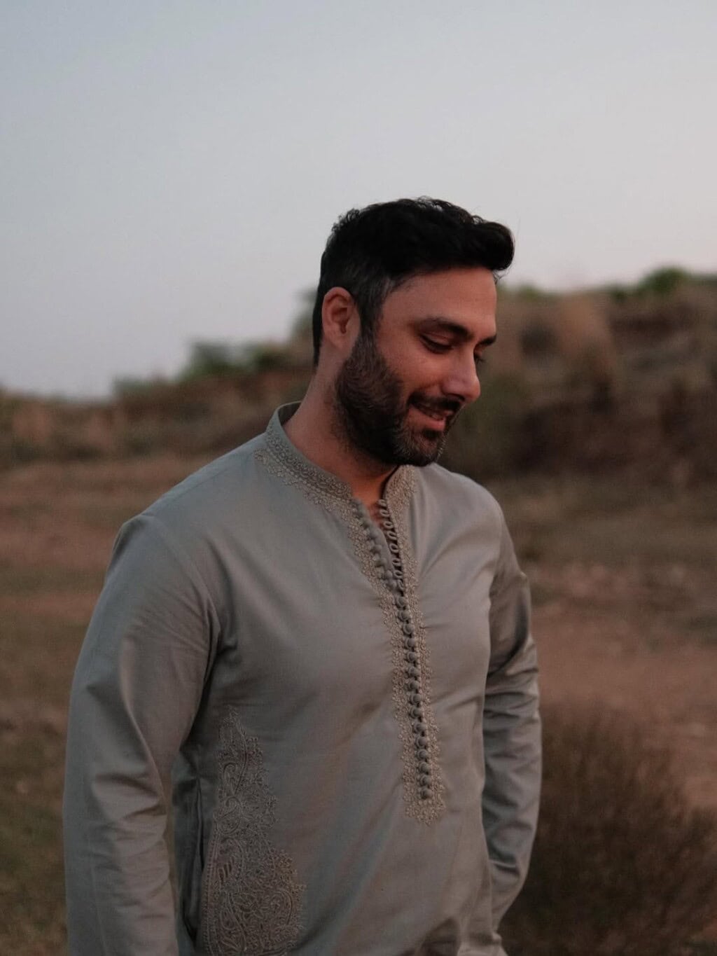 Ahmed Ali Akbar Eid Pictures with Wife