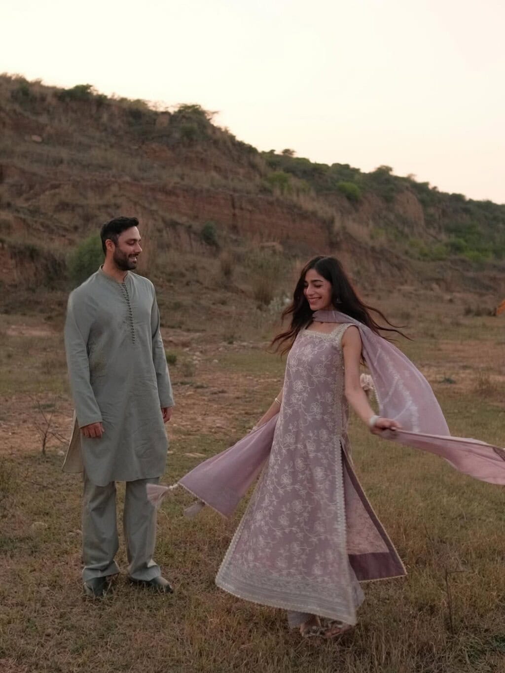 Ahmed Ali Akbar Eid Pictures with Wife