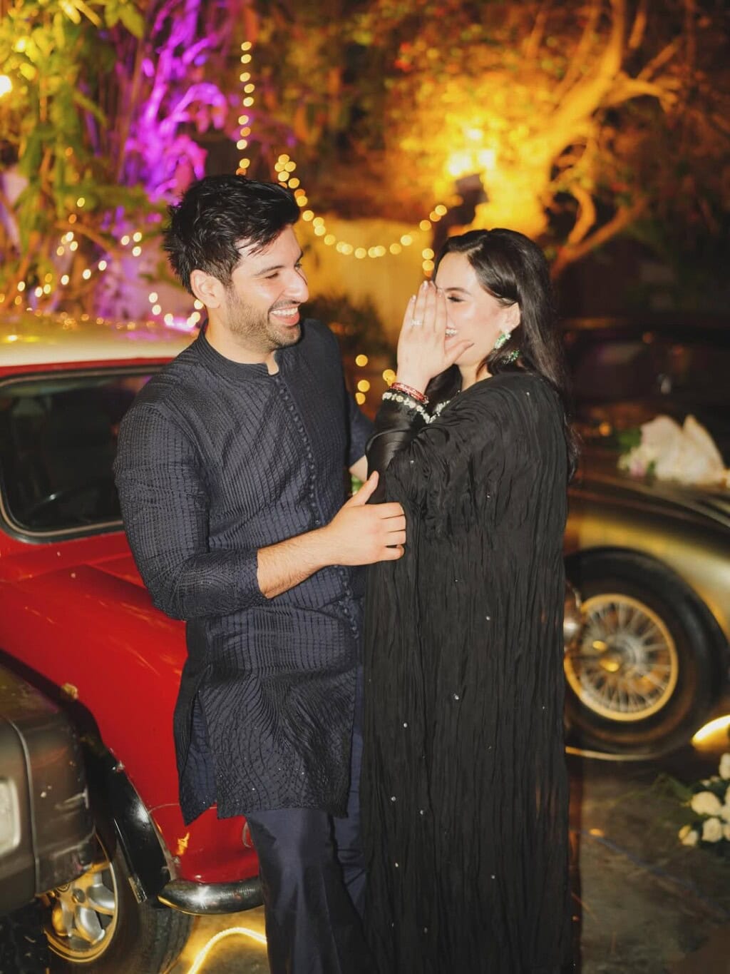 Pictures from Aiman Khan & Minal Khan’s Star Studded Eid Party