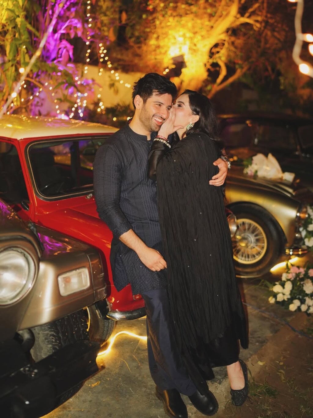 Pictures from Aiman Khan & Minal Khan’s Star Studded Eid Party