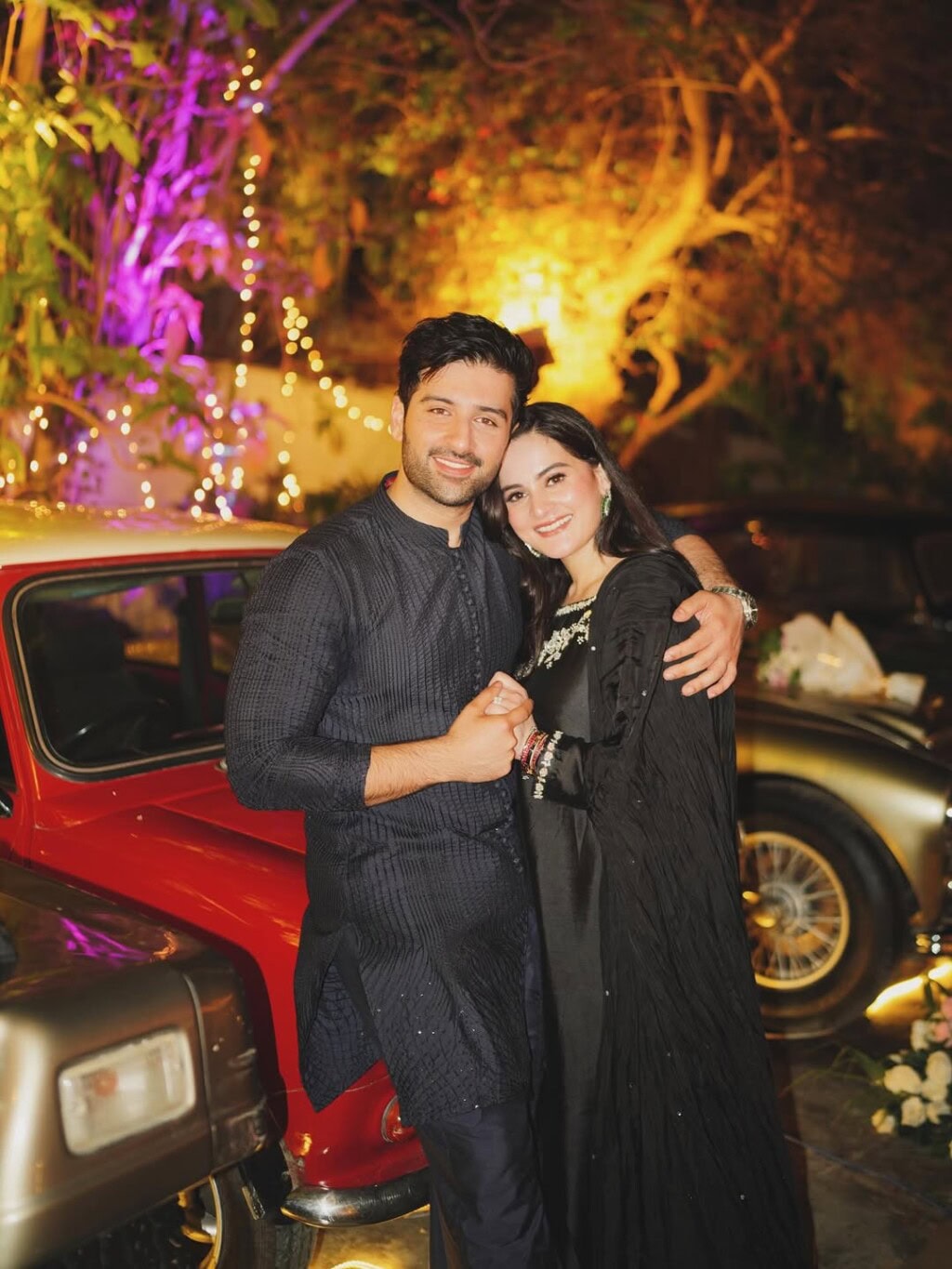 Pictures from Aiman Khan & Minal Khan’s Star Studded Eid Party