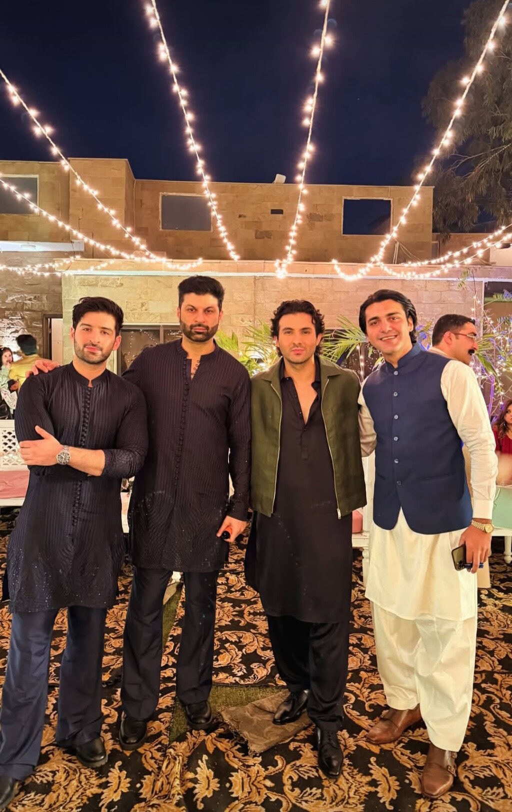 Pictures from Aiman Khan & Minal Khan’s Star Studded Eid Party