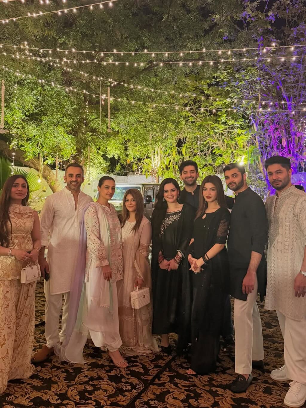 Pictures from Aiman Khan & Minal Khan’s Star Studded Eid Party