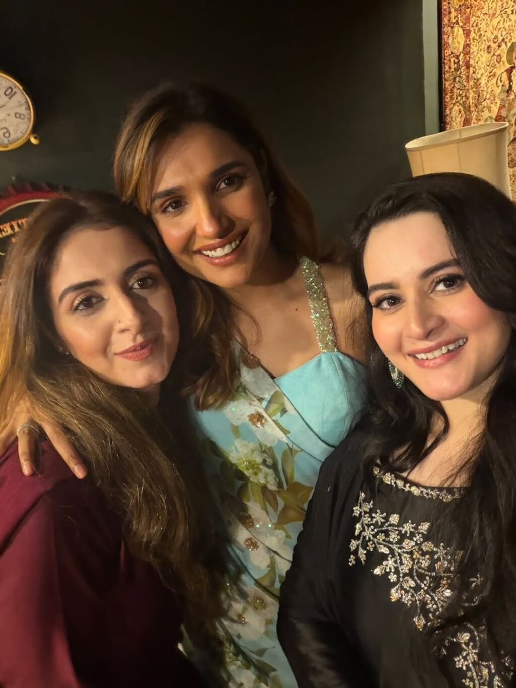 Pictures from Aiman Khan & Minal Khan’s Star Studded Eid Party