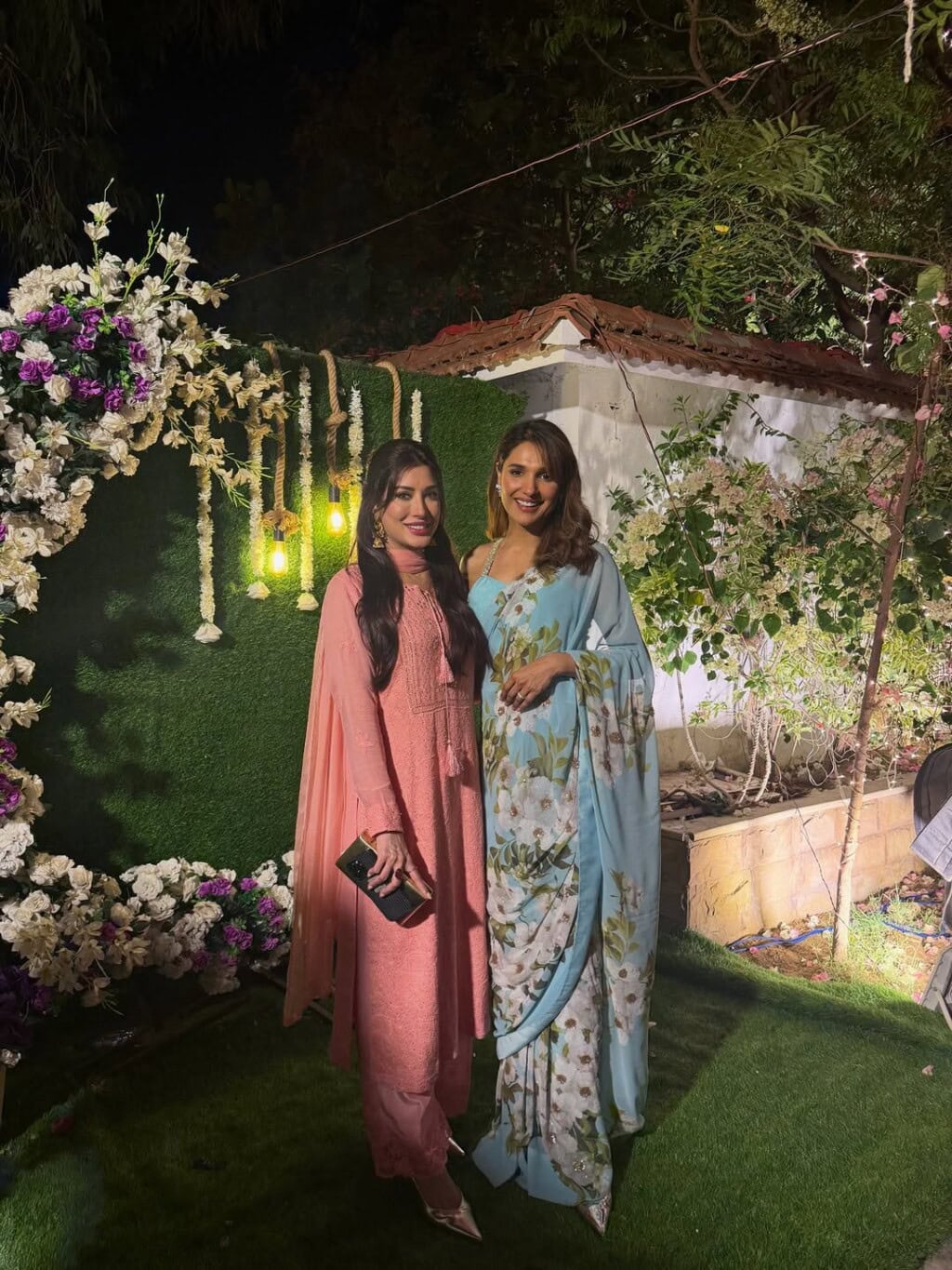 Pictures from Aiman Khan & Minal Khan’s Star Studded Eid Party