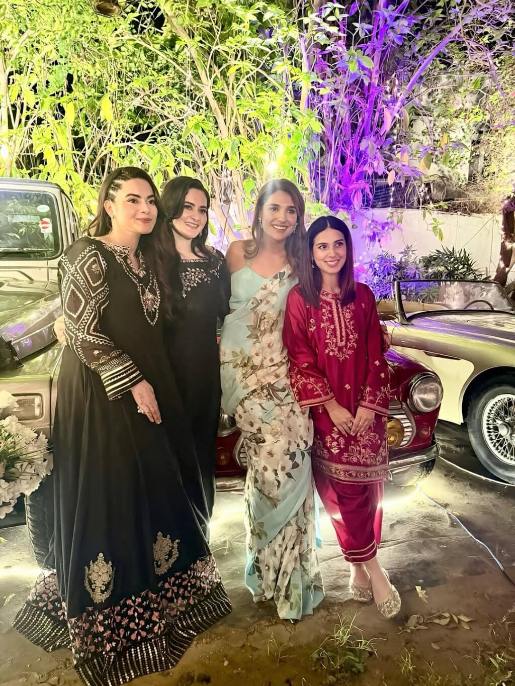 Pictures from Aiman Khan & Minal Khan’s Star Studded Eid Party