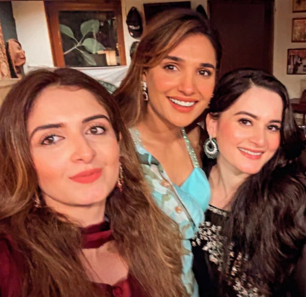 Pictures from Aiman Khan & Minal Khan’s Star Studded Eid Party