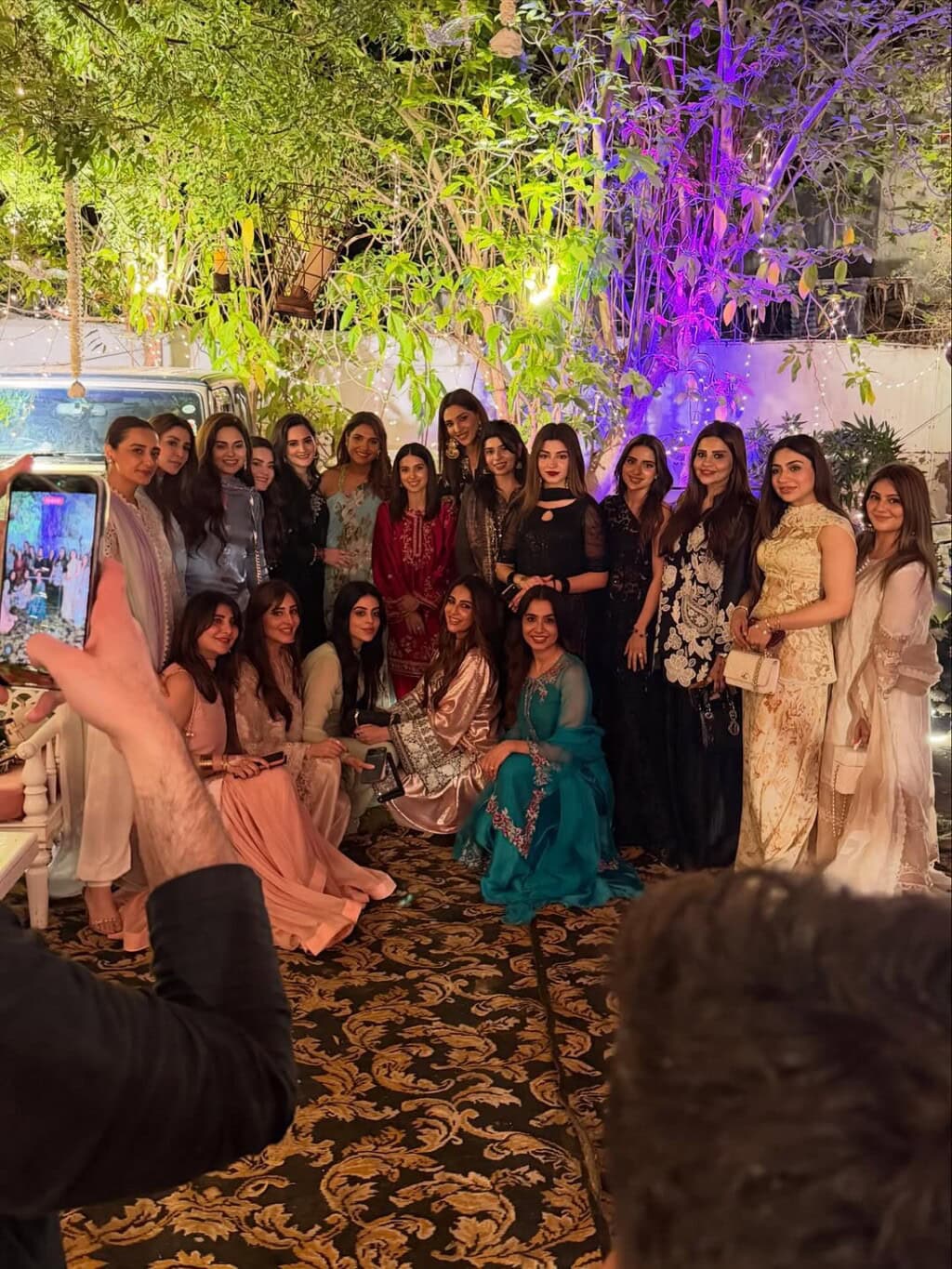 Pictures from Aiman Khan & Minal Khan’s Star Studded Eid Party
