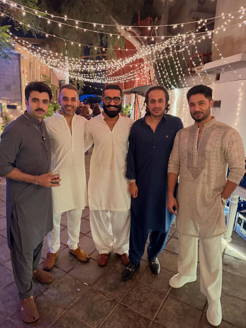 Pictures from Aiman Khan & Minal Khan’s Star Studded Eid Party