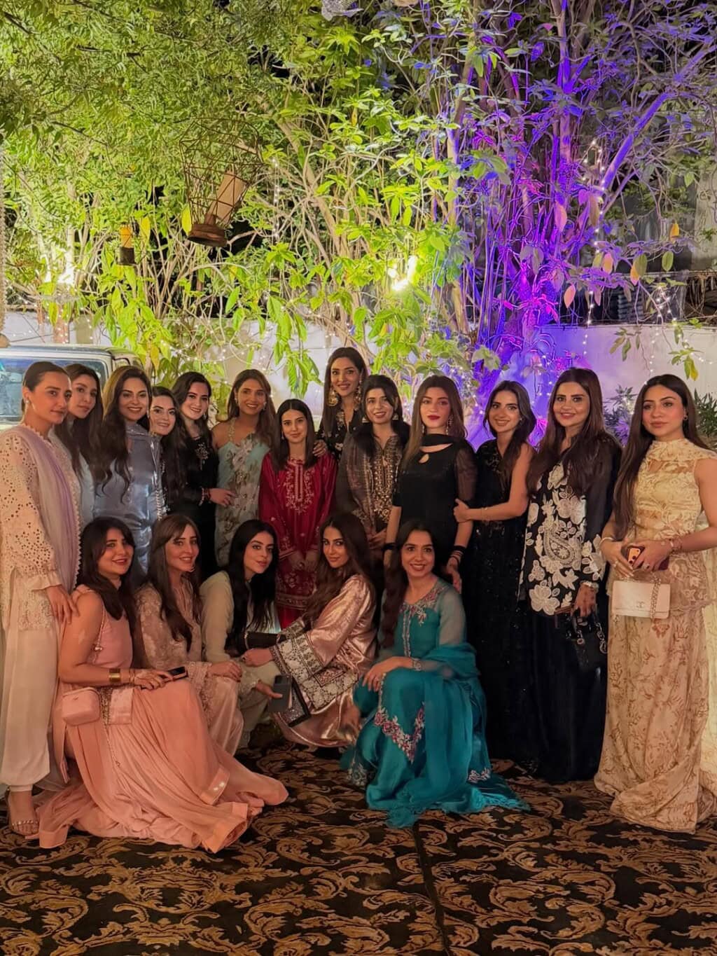 Pictures from Aiman Khan & Minal Khan’s Star Studded Eid Party