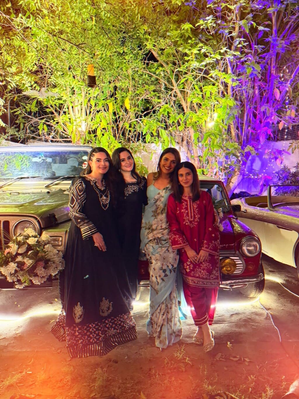 Pictures from Aiman Khan & Minal Khan’s Star Studded Eid Party