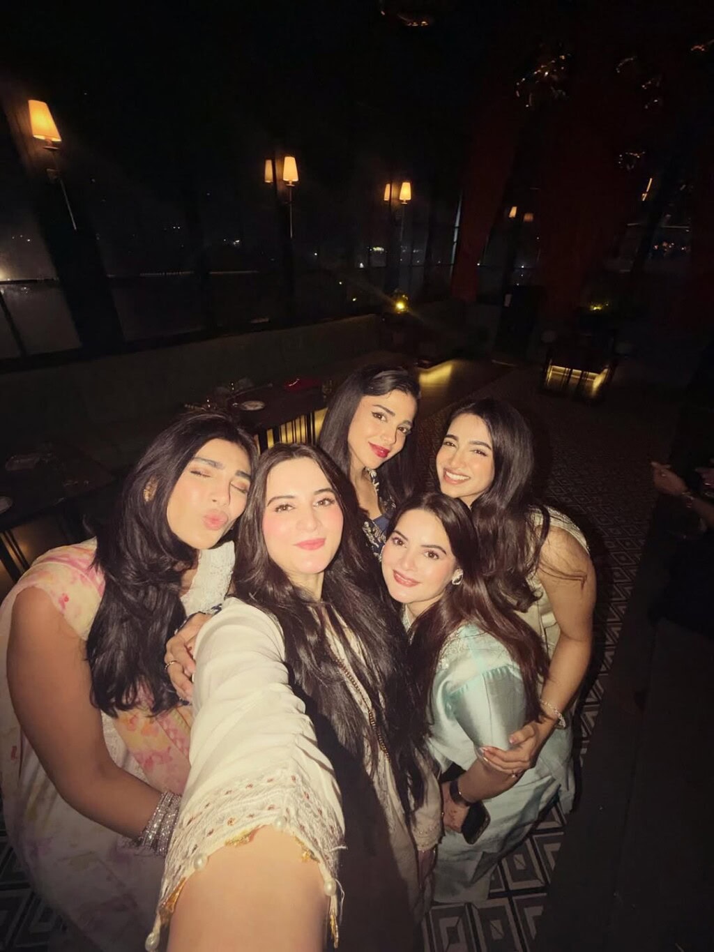 Aiman Khan & Minal Khan’s Eid Family Pictures