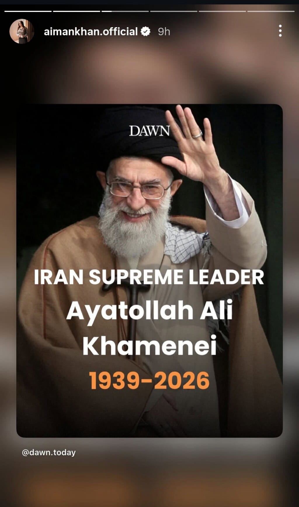 Pakistani Celebrities & Public Mourn Ayatollah Ali Khamenei’s Martyrdom