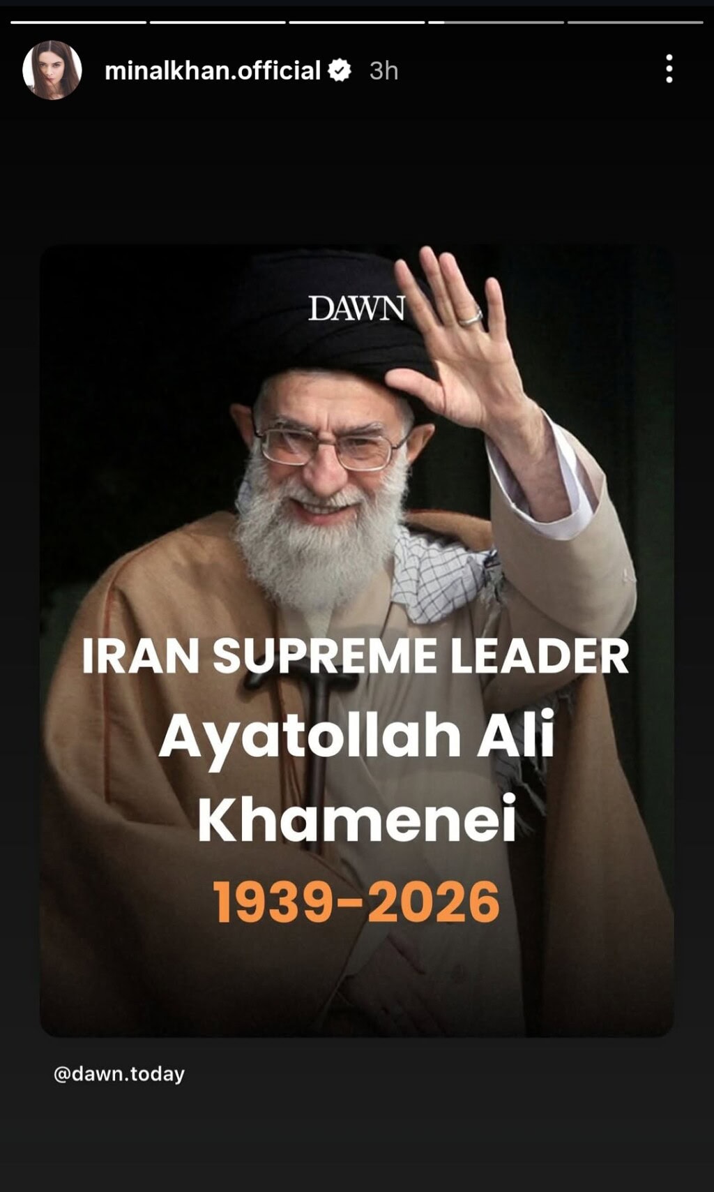 Pakistani Celebrities & Public Mourn Ayatollah Ali Khamenei’s Martyrdom