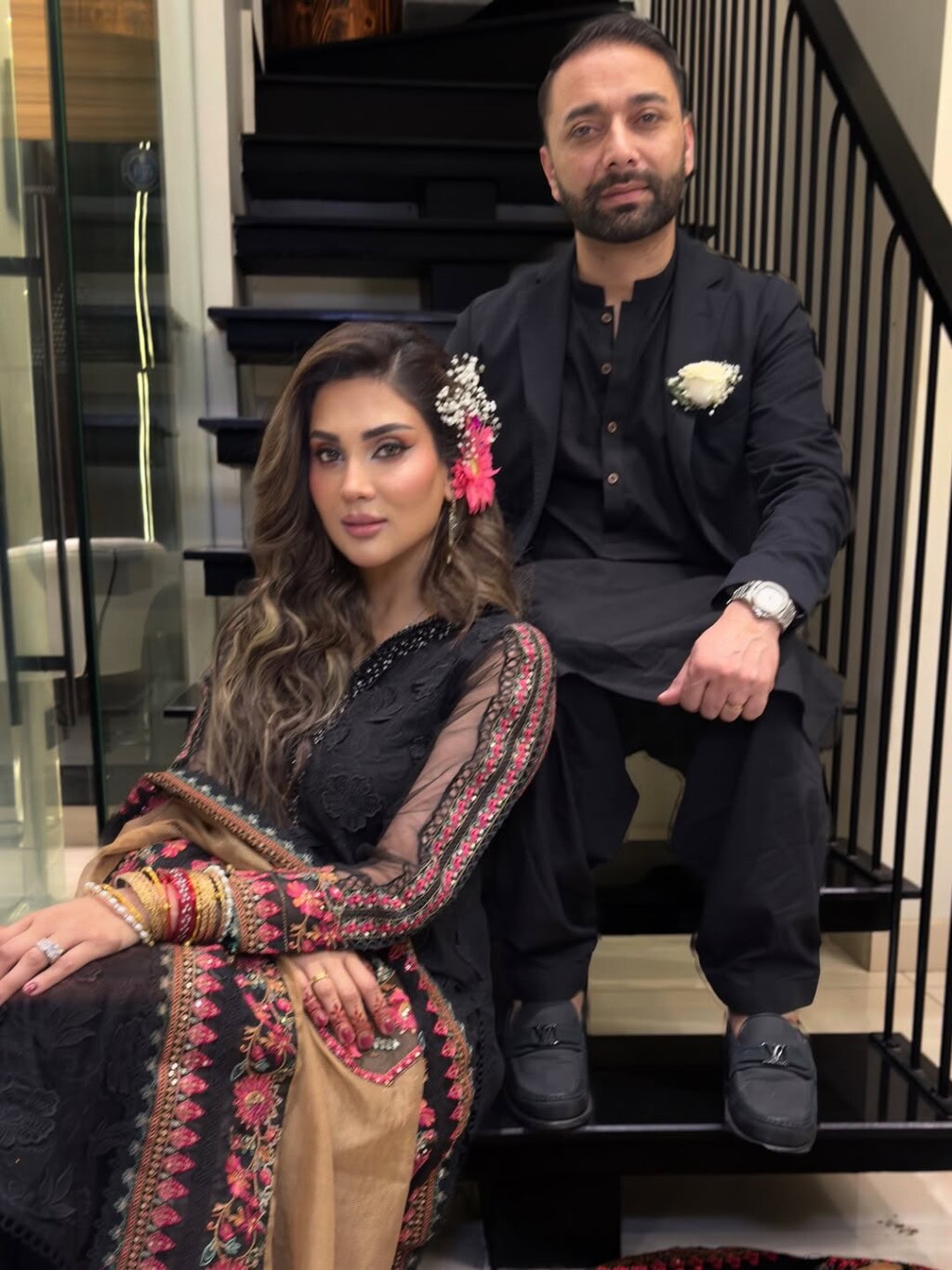 FIza Ali Shares Eid Pictures with Third Husband