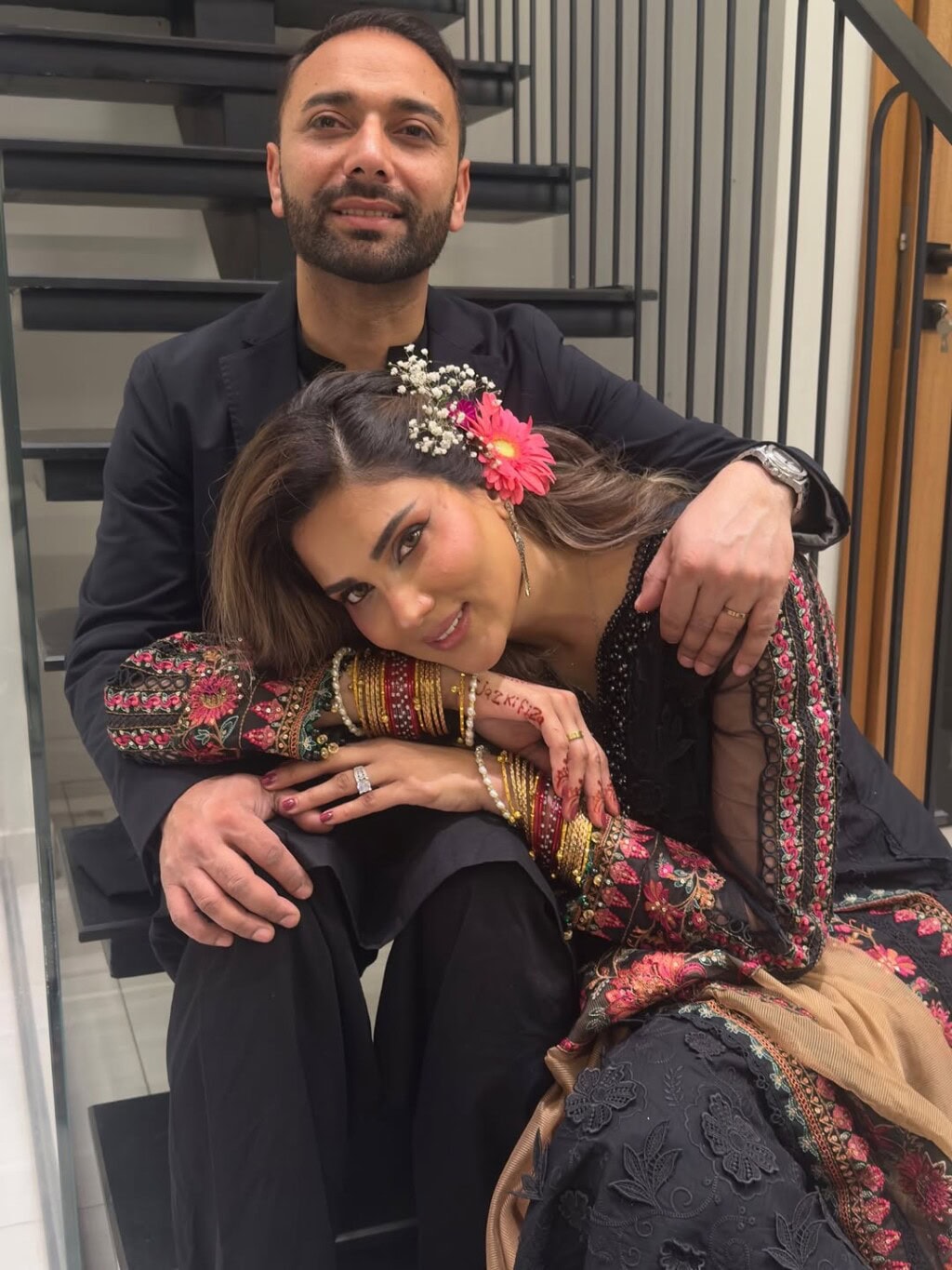 FIza Ali Shares Eid Pictures with Third Husband