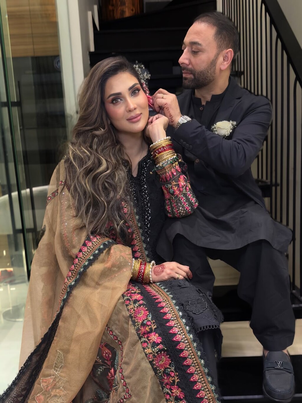 FIza Ali Shares Eid Pictures with Third Husband