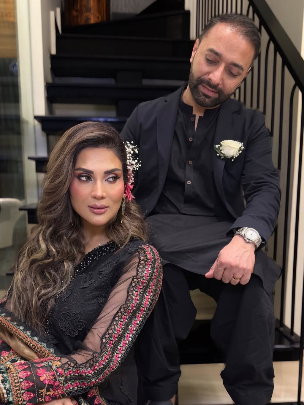 FIza Ali Shares Eid Pictures with Third Husband