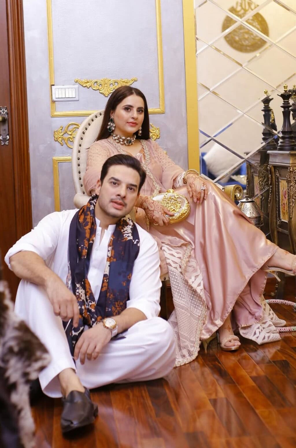 Fatima Effendi & Kunwar Arsalan Daughter Azneera’s Face Reveal