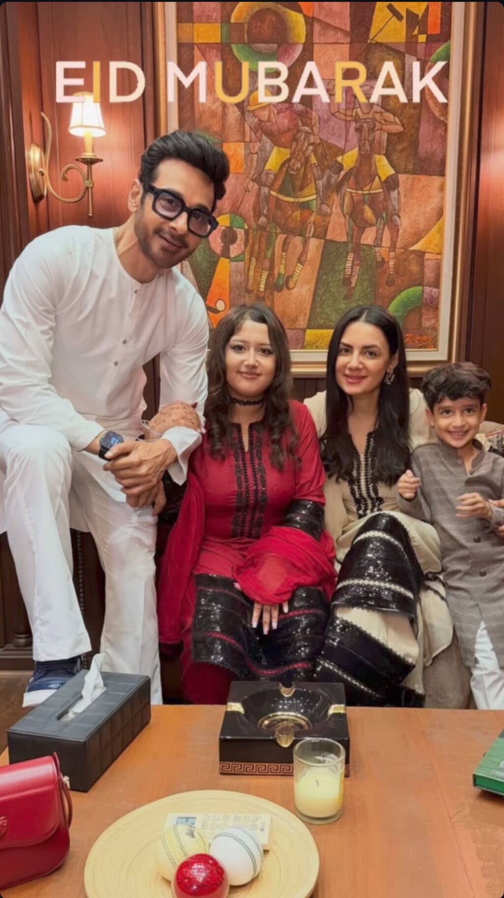 Faysal Quraishi Eid Clicks with Family