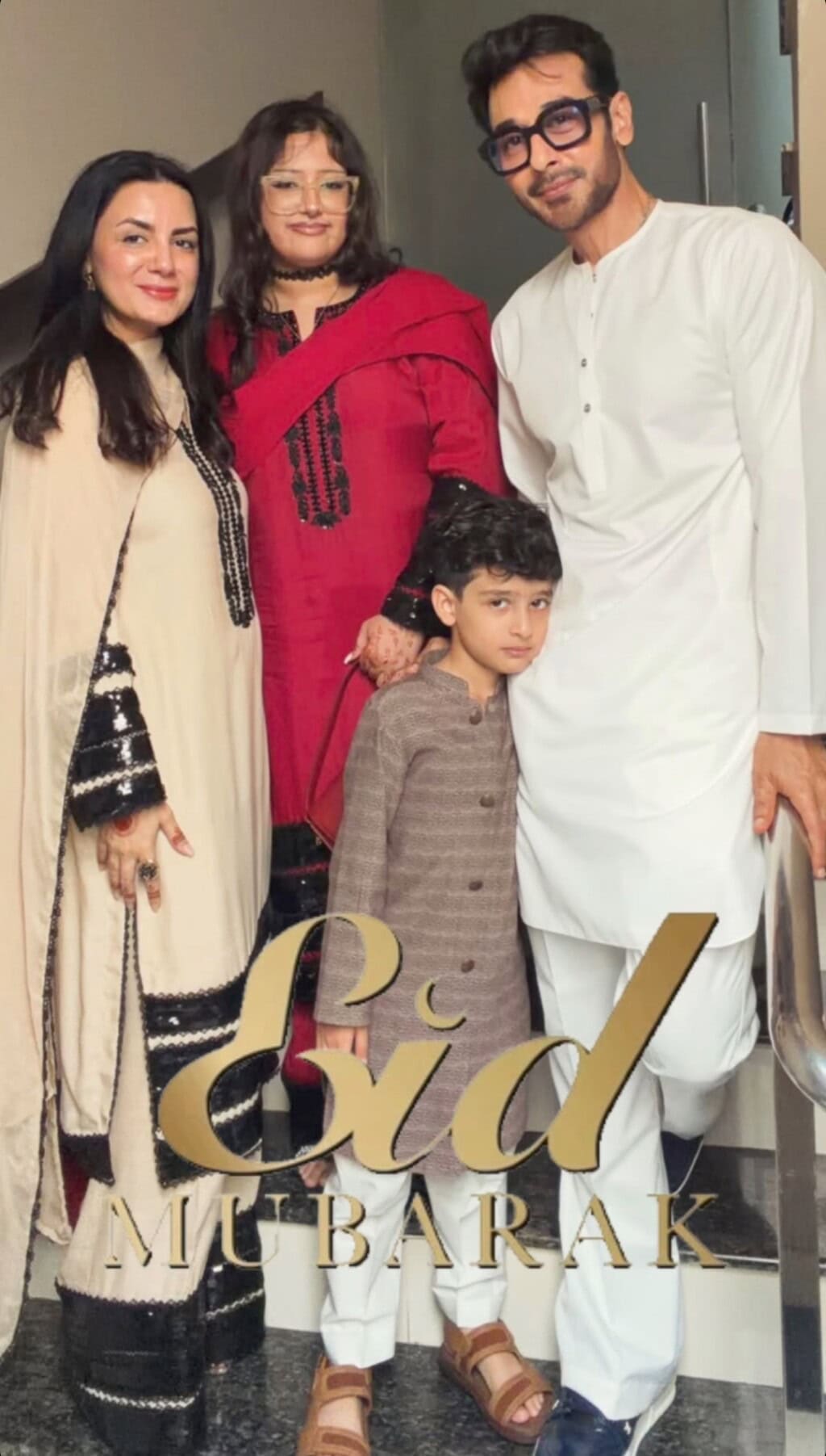 Faysal Quraishi Eid Clicks with Family