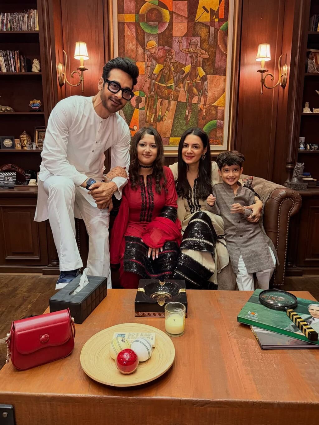 Faysal Quraishi Eid Clicks with Family
