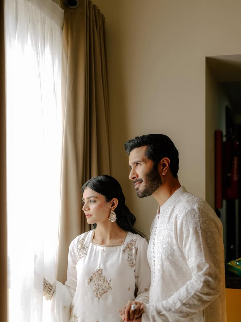 Feroze Khan’s Eid Pictures with Wife Feroze Khan’s Eid Pictures with Wife