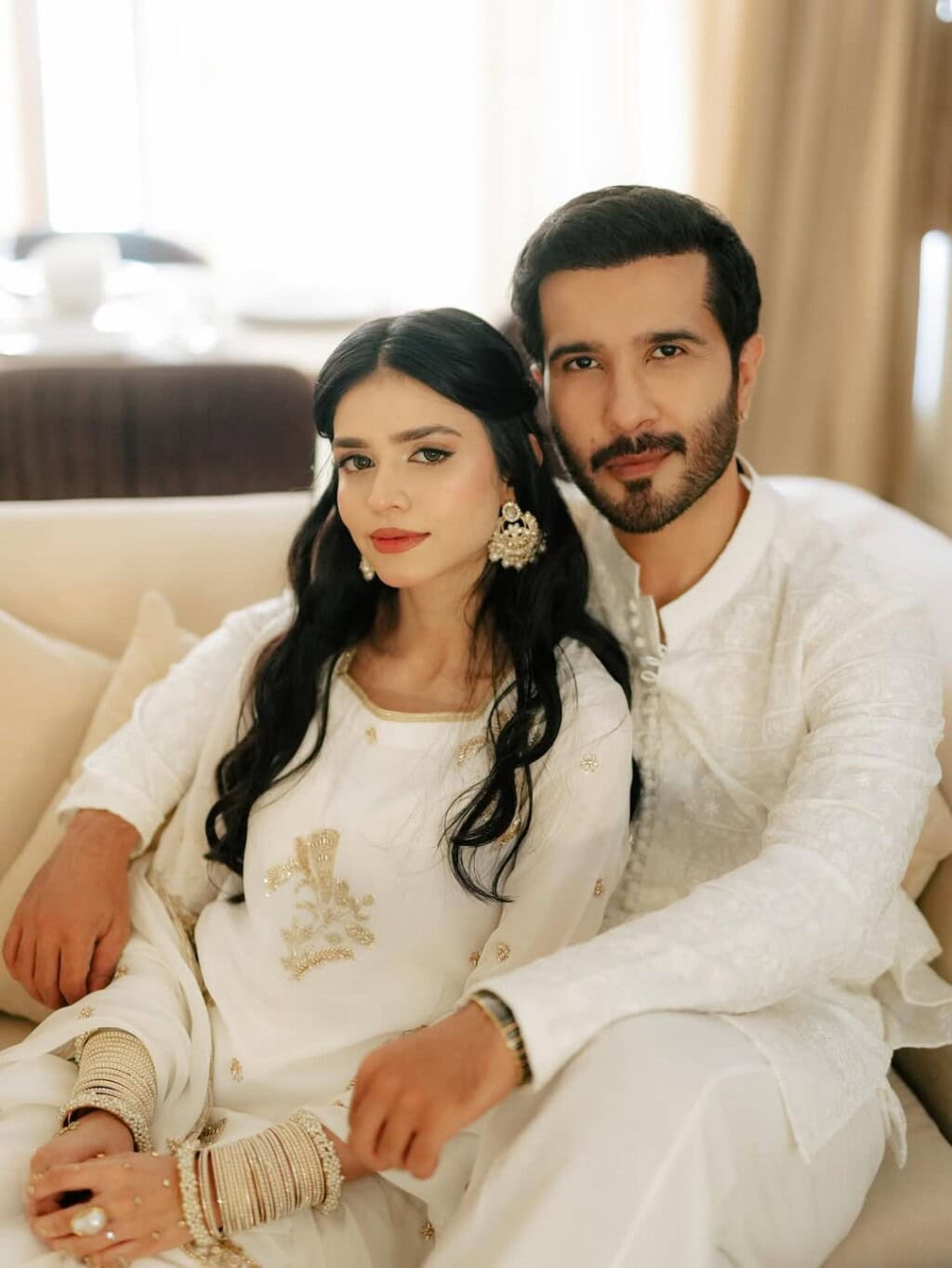 Feroze Khan’s Eid Pictures with Wife Feroze Khan’s Eid Pictures with Wife