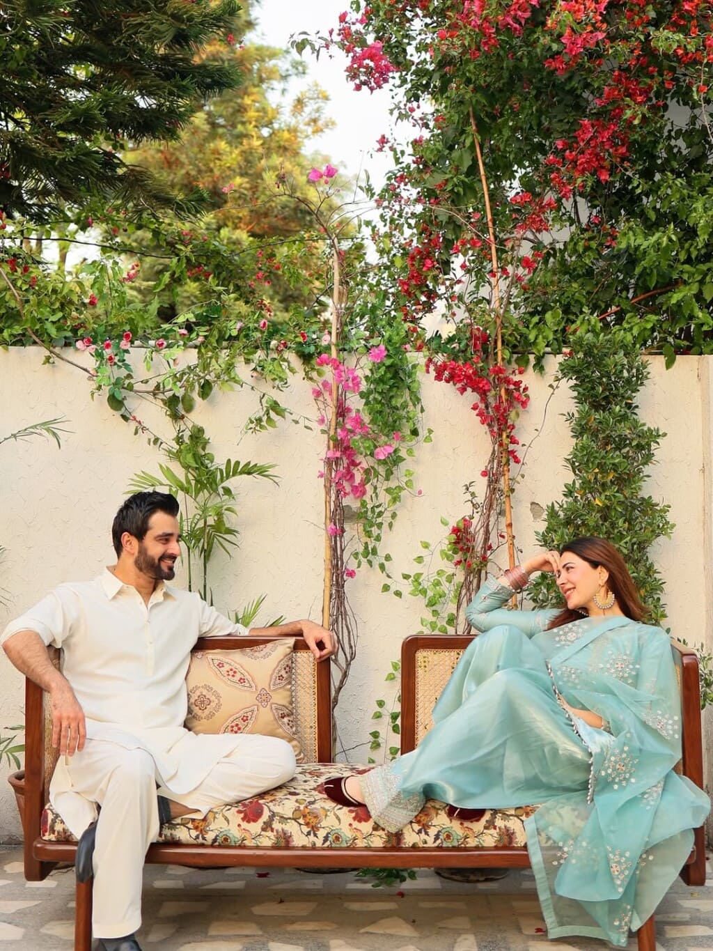 Hamza Ali Abbasi & Naimal Khawar Eid Clicks