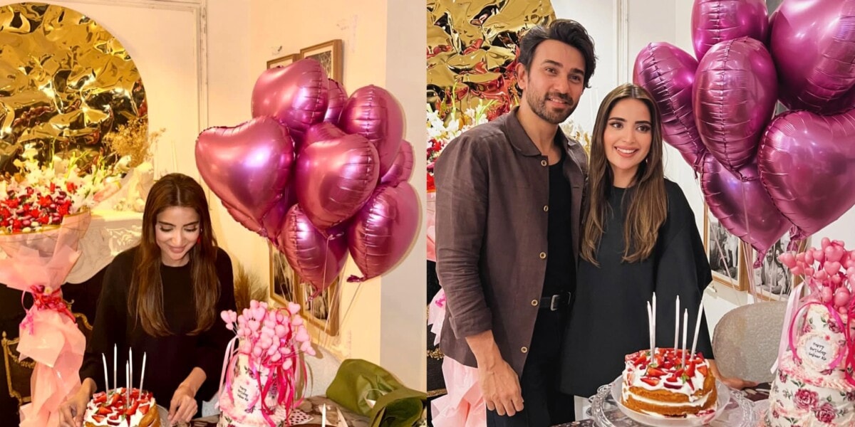 Saboor Aly Celebrates Birthday with Family & Friends Saboor Aly Celebrates Birthday with Family & Friends