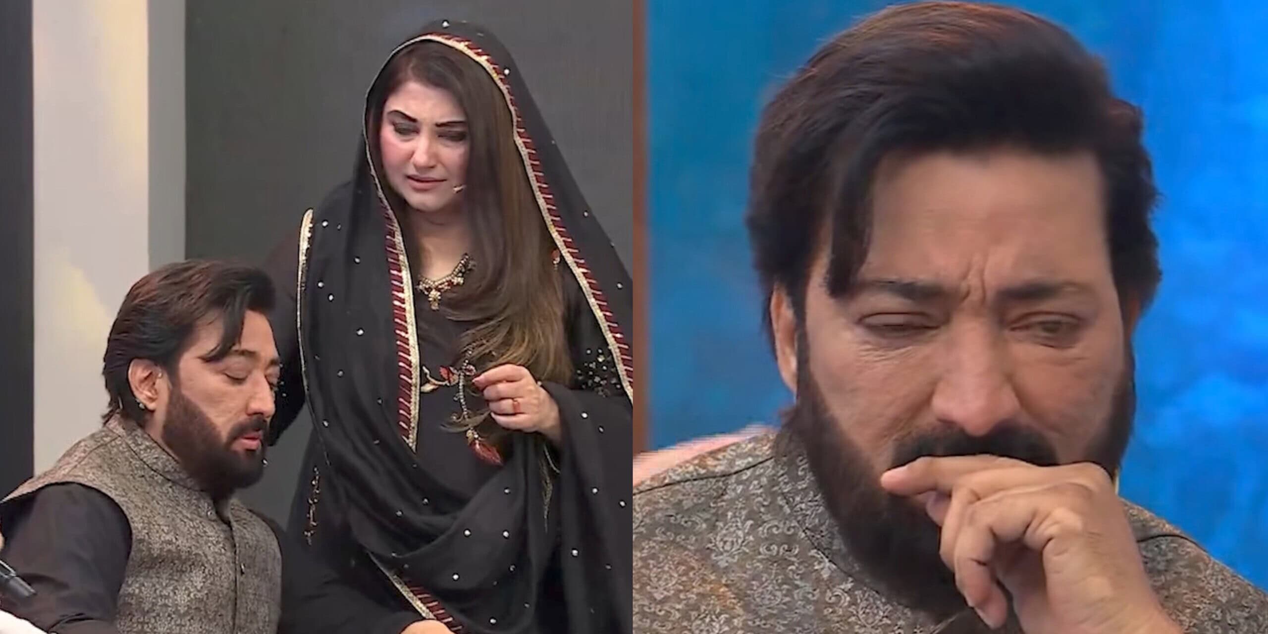 Saud Qasmi & Javeria Saud Cry During Live Transmission