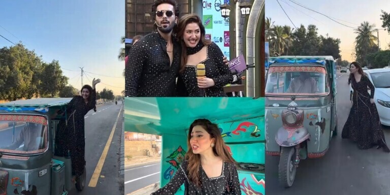 Mahira Khan’s Rickshaw Ride to Jeeto Pakistan