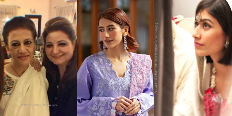 Syra Yousuf Appreciation for Shahroz’s Mother gets applause