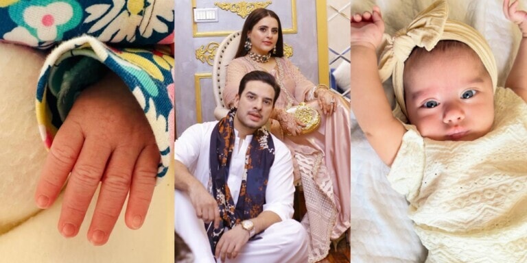 Fatima Effendi & Kunwar Arsalan Daughter Azneera’s Face Reveal