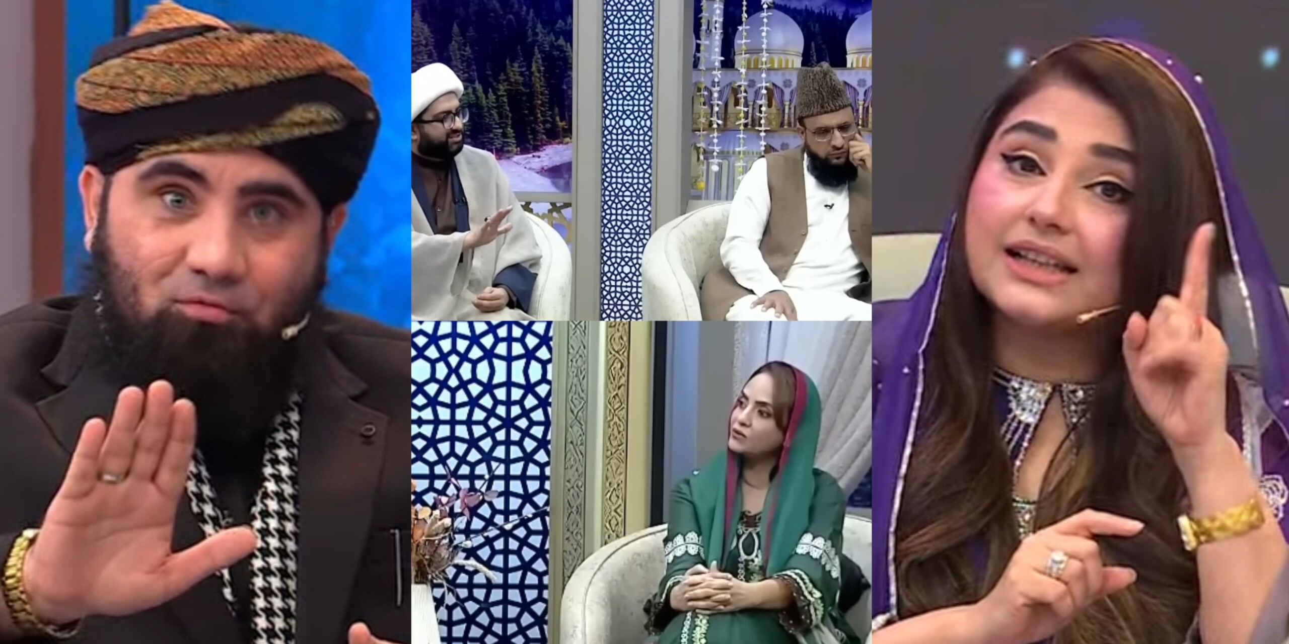 Maulana Azad Jamil Responds to Maulanas at Nadia Khan’s Ramzan Transmission