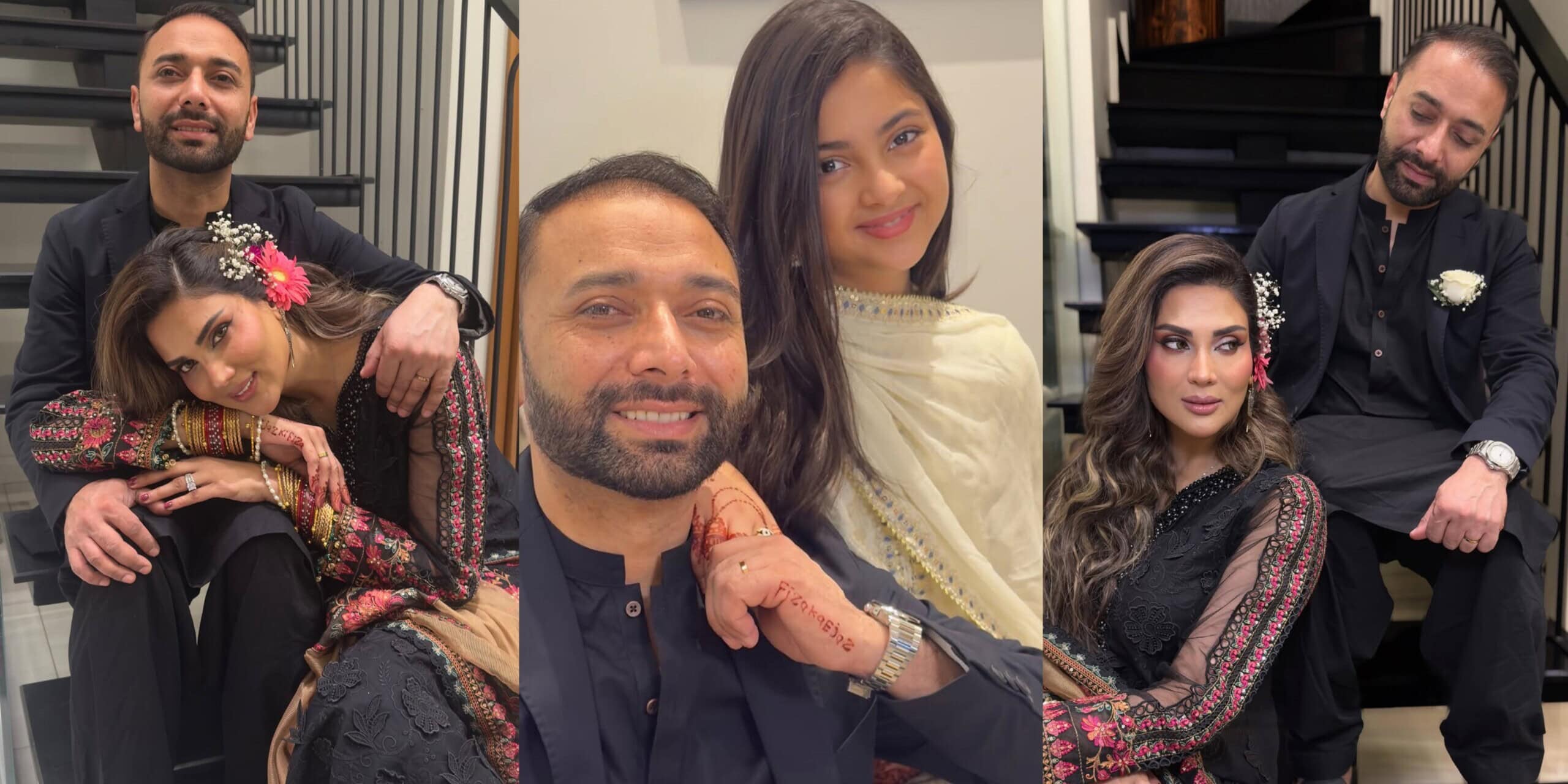 FIza Ali Shares Eid Pictures with Third Husband