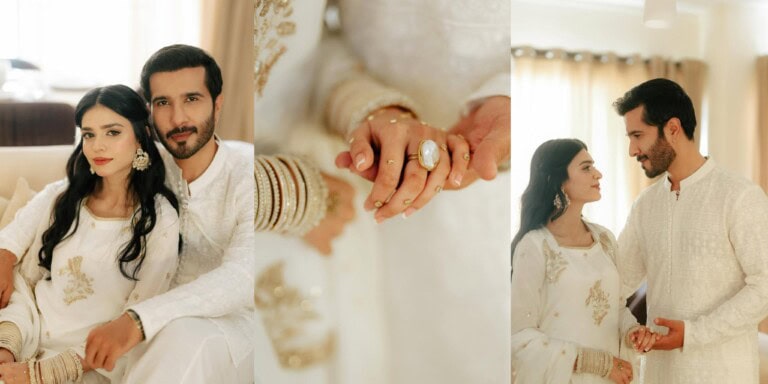 Feroze Khan’s Eid Pictures with Wife