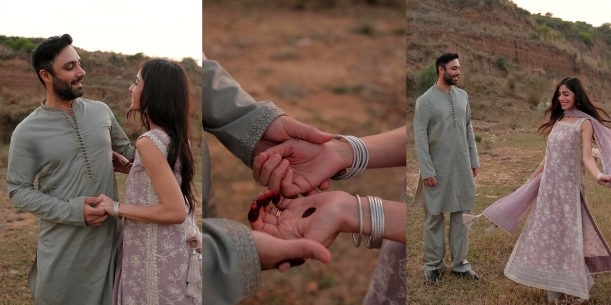 Ahmed Ali Akbar Eid Pictures with Wife