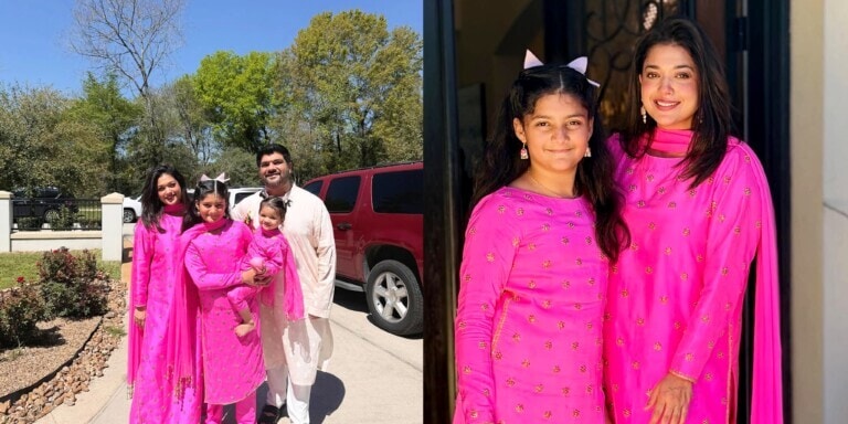 Sanam Jung Shares Family Photoshoot on Eid Ul Fitr 2026