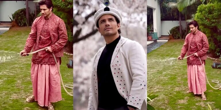 Ali Zafar’s Skirt Like Eid Outfit Gets Trolled