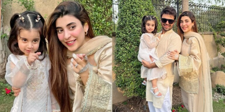 Urwa Hocane and Farhan Saeed Eid Clicks